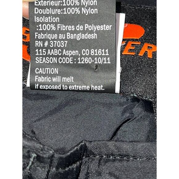 Obermeyer Snoverall hydro block ski-pants size 5 Black A001914 - Picture 6 of 12